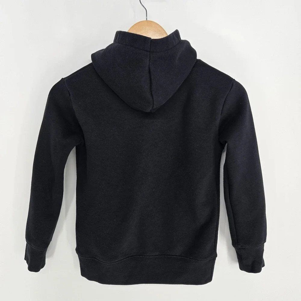 Jordan Hoodie Kids‎ Small 8-10 Black Jumpman Logo Pullover Fleece Sweatshirt